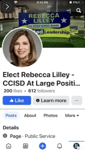 MDASH INK: MARKETING ANALYST AND CONSULTANT IN LUBBOCK Elect Rebecca Lilley - Facebook Page Intro