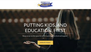 rebecca lilley campaign slogan branding smaller